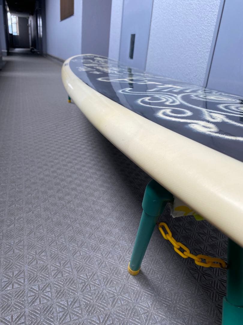 ★送料込　サーフボード　ロングボード9f ハードケース付