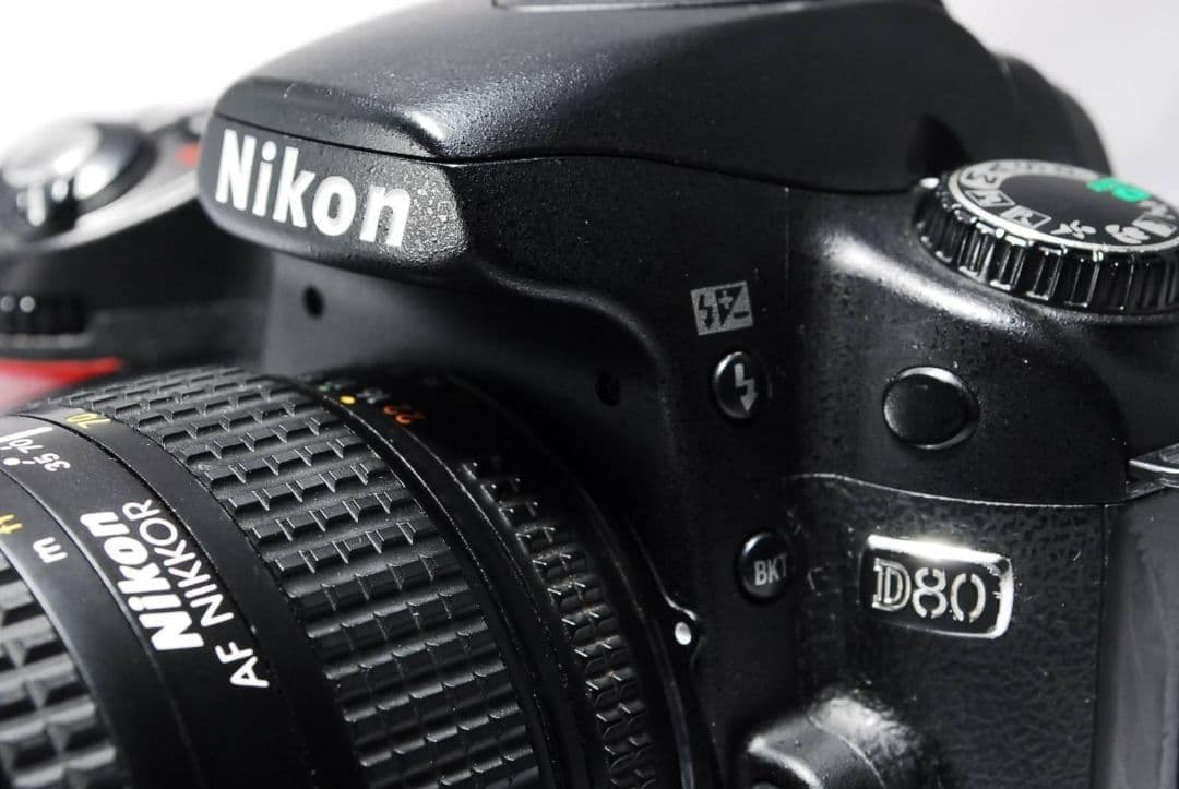 ♥すぐ使える♥ニコン Nikon D80 一眼レフ 標準レンズ付き 動作良好