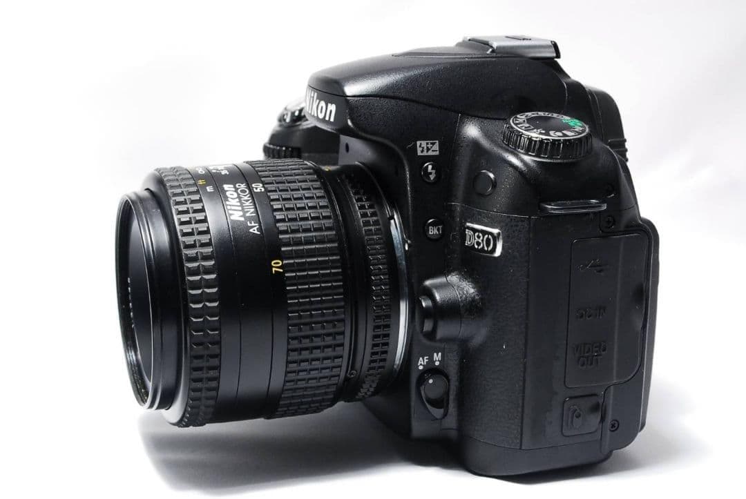 ♥すぐ使える♥ニコン Nikon D80 一眼レフ 標準レンズ付き 動作良好