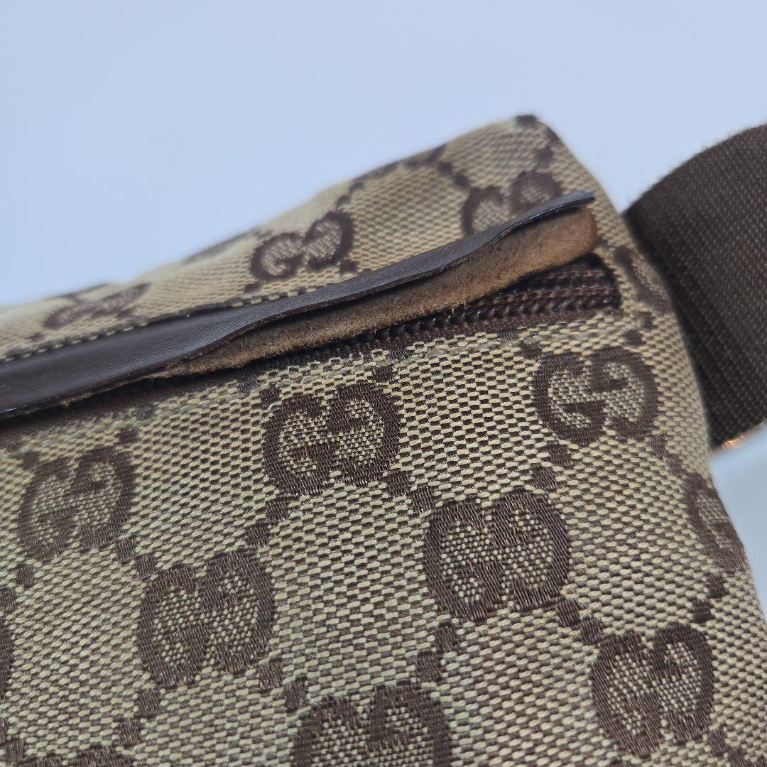 【かなかな】GUCCI★ボディバッグ★ウエストポーチ★GG柄★