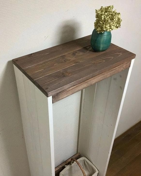 【サイズオーダー可】【引取可能】スリムなハンガーラック 収納ケース大1個付