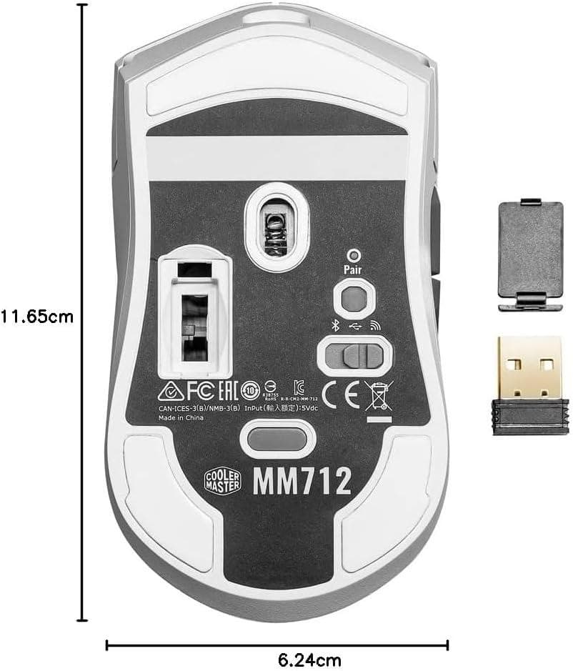 新品 Cooler Master 有線/無線 両対応 ゲーミングマウス 軽量