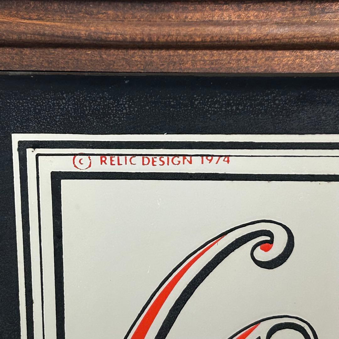 超希少 1974 コカコーラ 大型ヴィンテージミラー