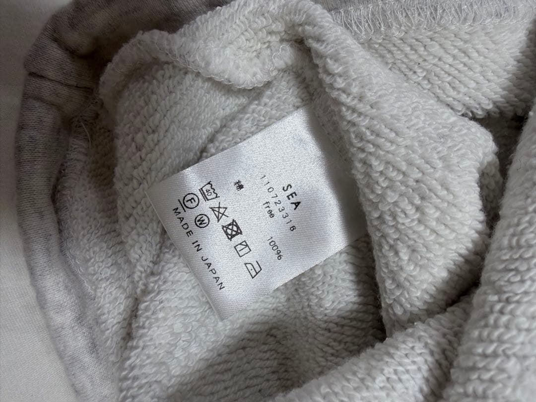 SEA Seavalley Mountain Club ハーフジップ スウェット