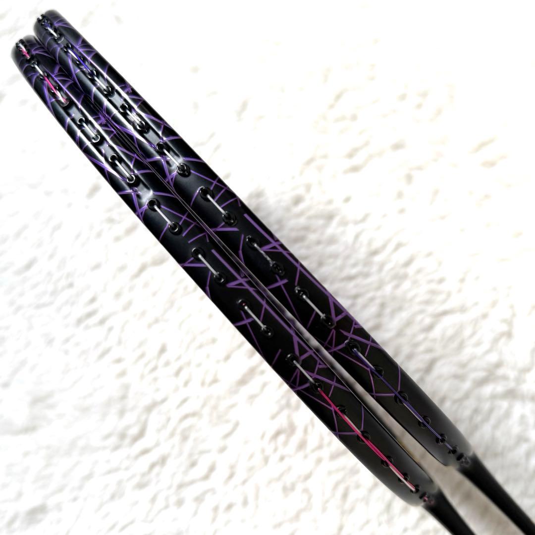 美品 Prince D-TX AXIS バドミントンラケット 2本4U G6