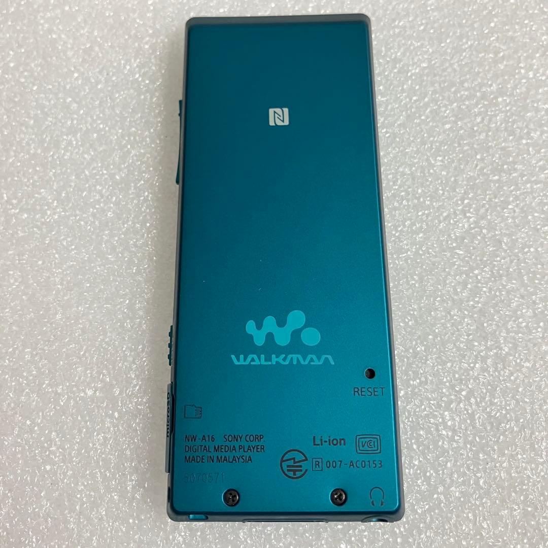 【バッテリー良好】ソニー　ウォークマン　NW-A16 32GB ブルー