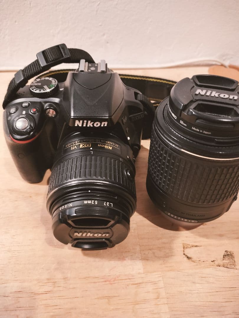 Nikon D3300 ダブルズームセット 18-55mm 55-200mm