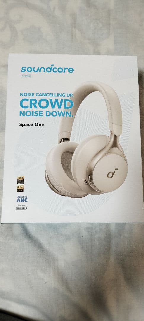 美品Anker Space One ワイヤレスヘッドホン