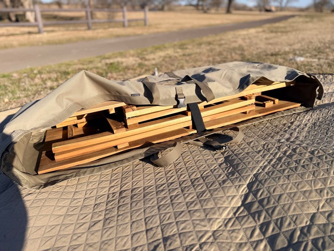 ベルVISION PEAKS アカシアキッチンラック、オプションテーブル×