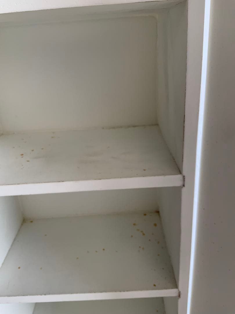 中古　美品　アンティーク　フランス　ホワイト 木製ラック 2