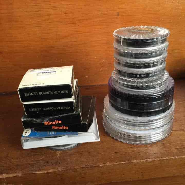 最終値引き MINOLTA  フィルムカメラ・レンズ・ケースセット