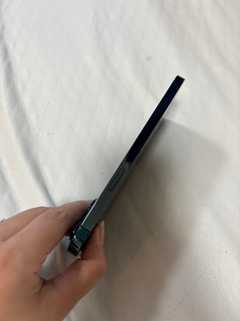iPhone 12 pro max 256GB パシフィックブルー 美品 値引き