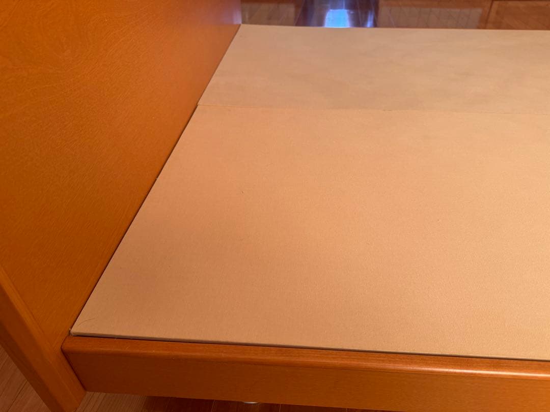 ナチュラル木製セミダブルベッドフレーム