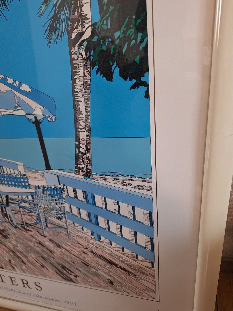 鈴木英人WATERS ポスター