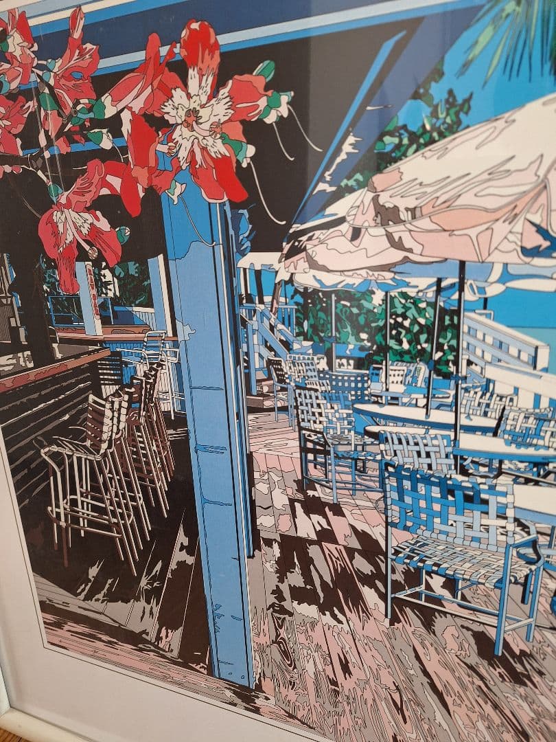 鈴木英人WATERS ポスター