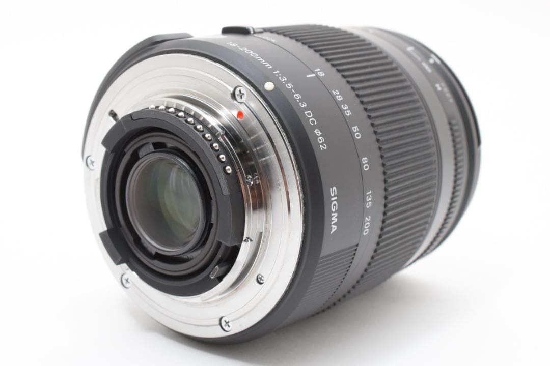 美品 シグマ 18-200 3.5-6.3 DC OS NIKON M365