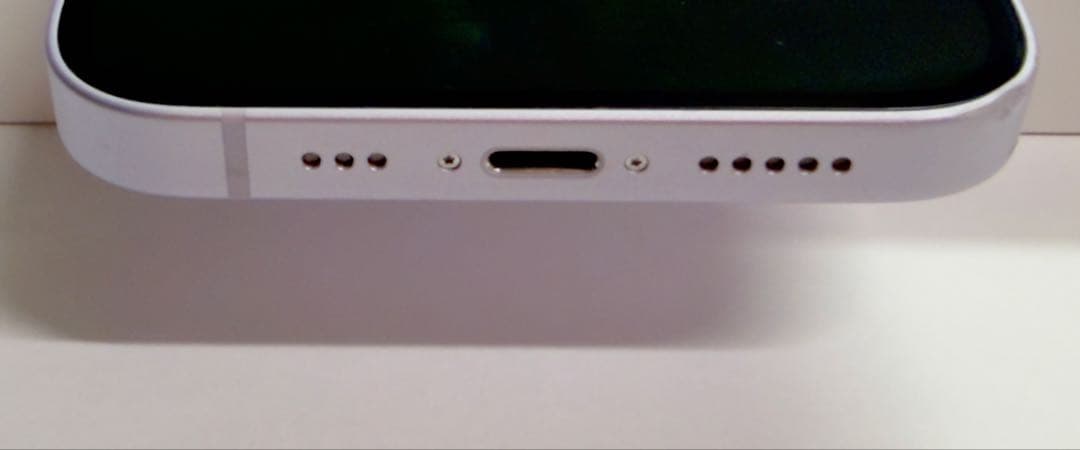 iPhone 14 パープル 128g docomo バッテリー状態87%