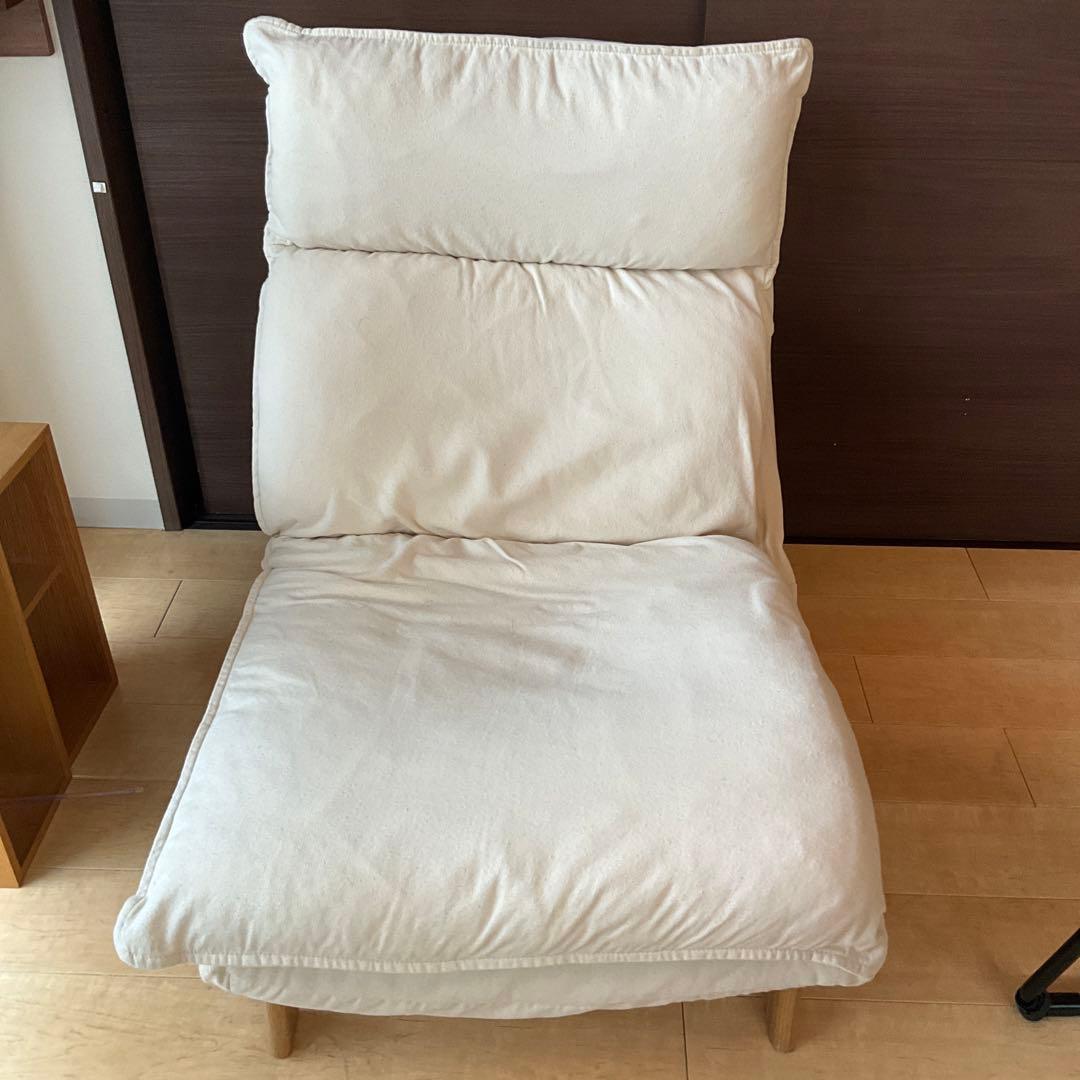 無印良品　ハイバックリクライニングソファ　１シーター