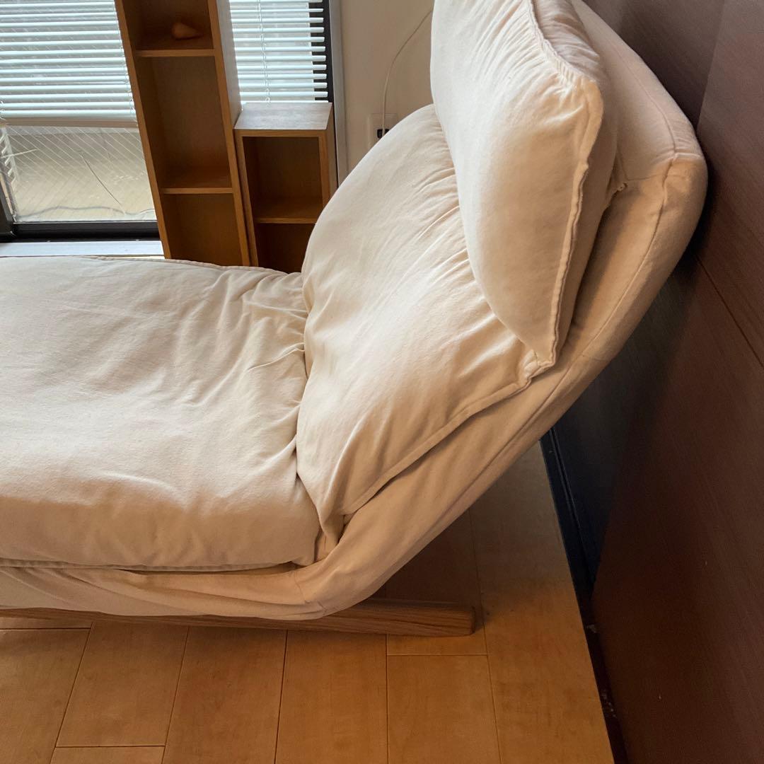 無印良品　ハイバックリクライニングソファ　１シーター