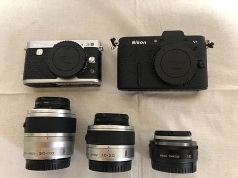 Nikon 1 V1 J2 レンズ多数 J2ジャンク