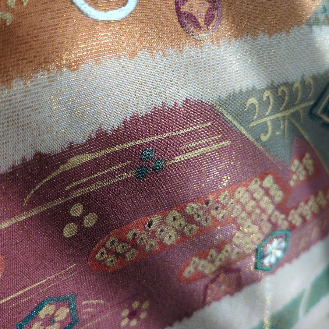 お太鼓　作り帯　ワンタッチ作り帯　　正絹