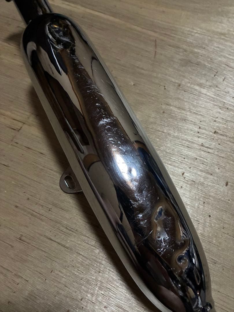 キャプトンJMCA マフラー クロームメッキ