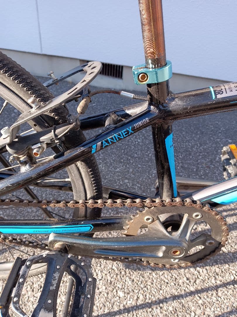HAROジュニアサイズBMXアルミフレーム
