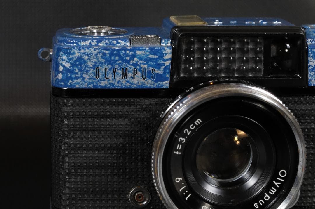 OH済 OLYMPUS PEN D F1.9 露出計OK