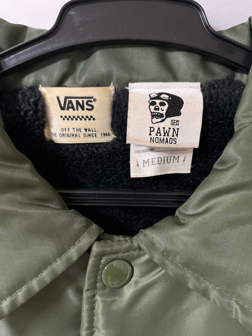 【希少】VANS / PAWN ・CROSS BONE COATH JACKET