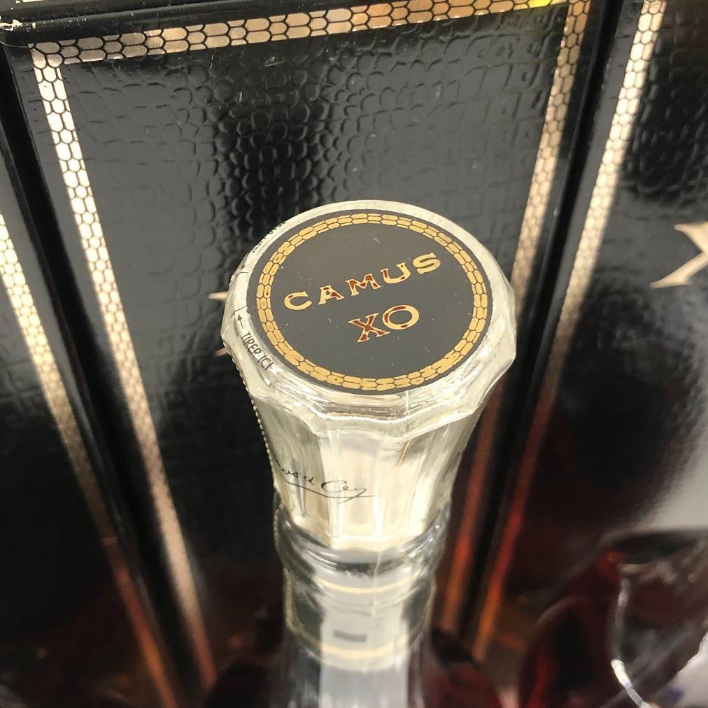 【未開栓】CAMUS XO コニャック 4本セット ロングネック 箱付き