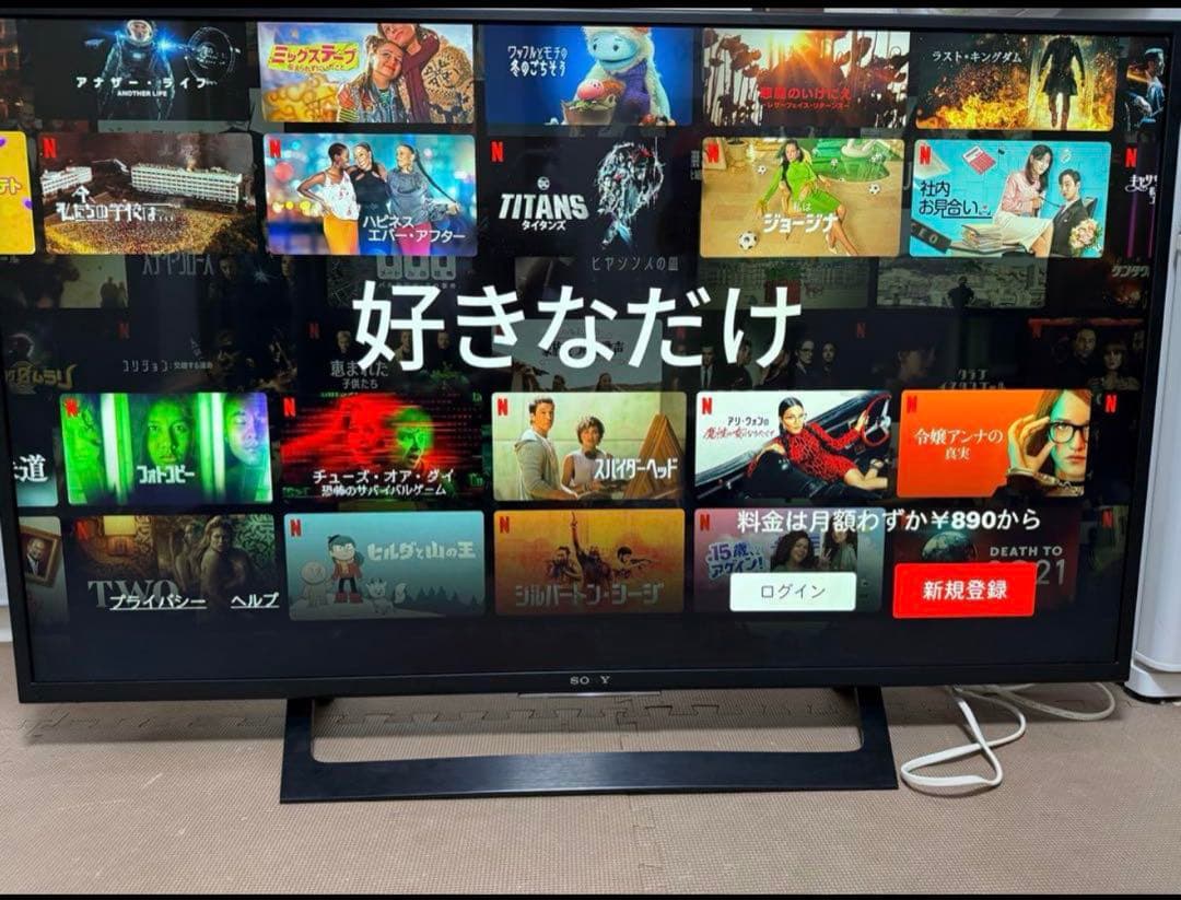 ソニーKJ-49X7000D 49型 ⭕️4K ゲームAndroidスマートテレビ