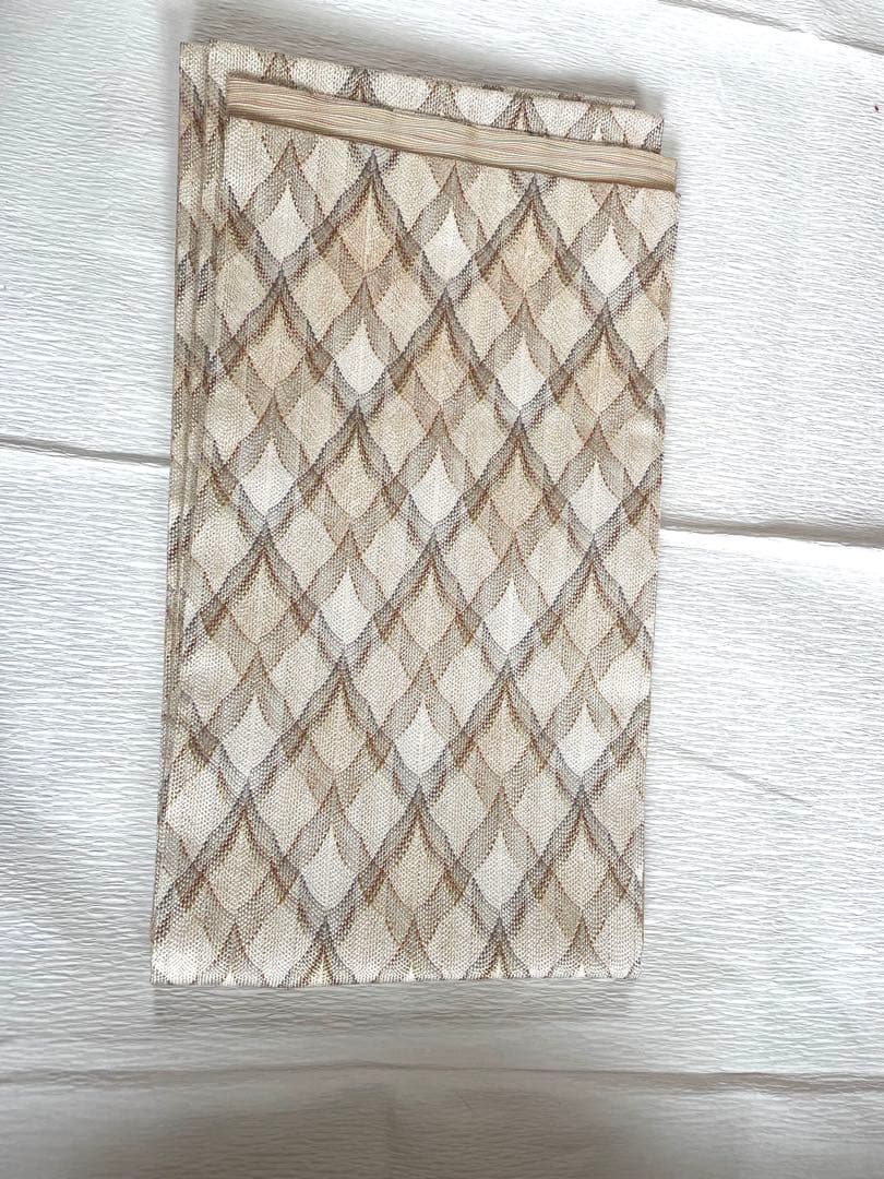 極美品）ひなや工房　組み織　袋帯　正絹