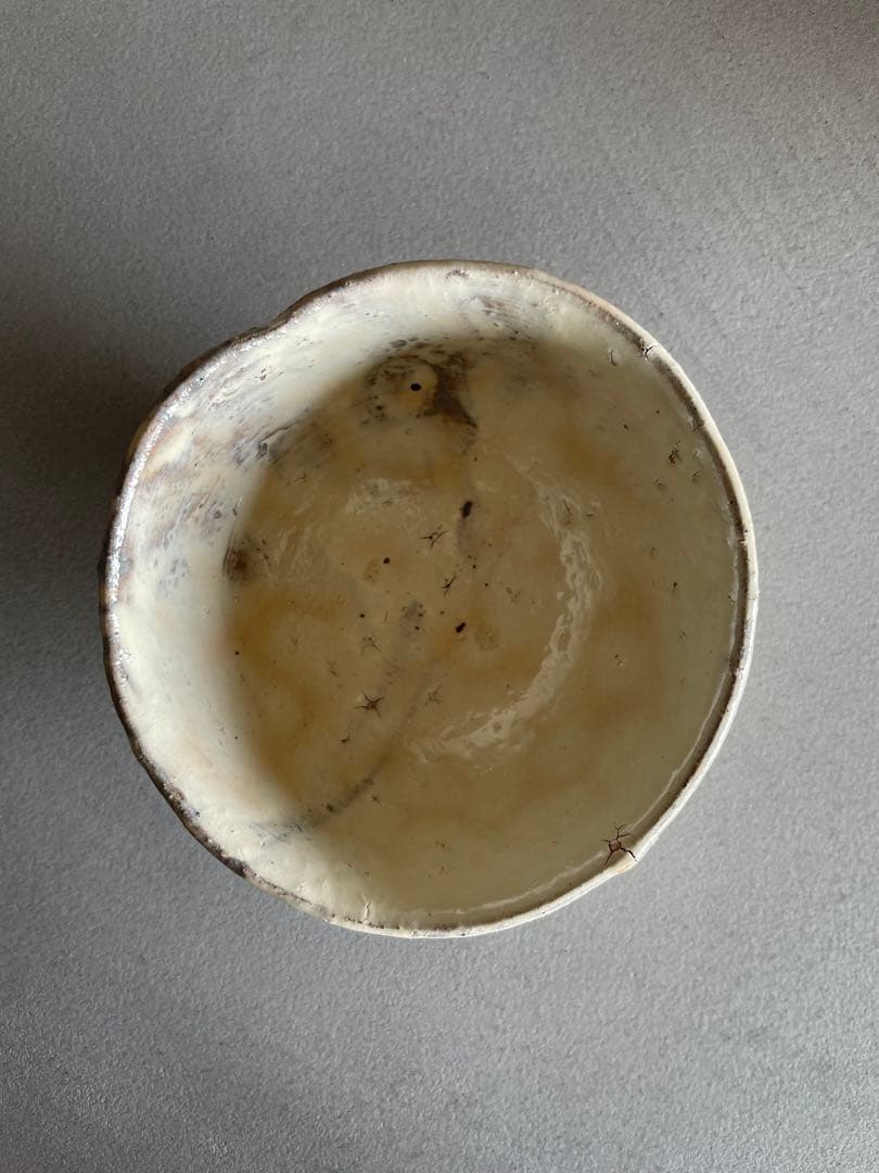 森岡成好 粉引茶碗 抹茶茶碗 小服茶碗 旅茶碗 粉引 茶盤