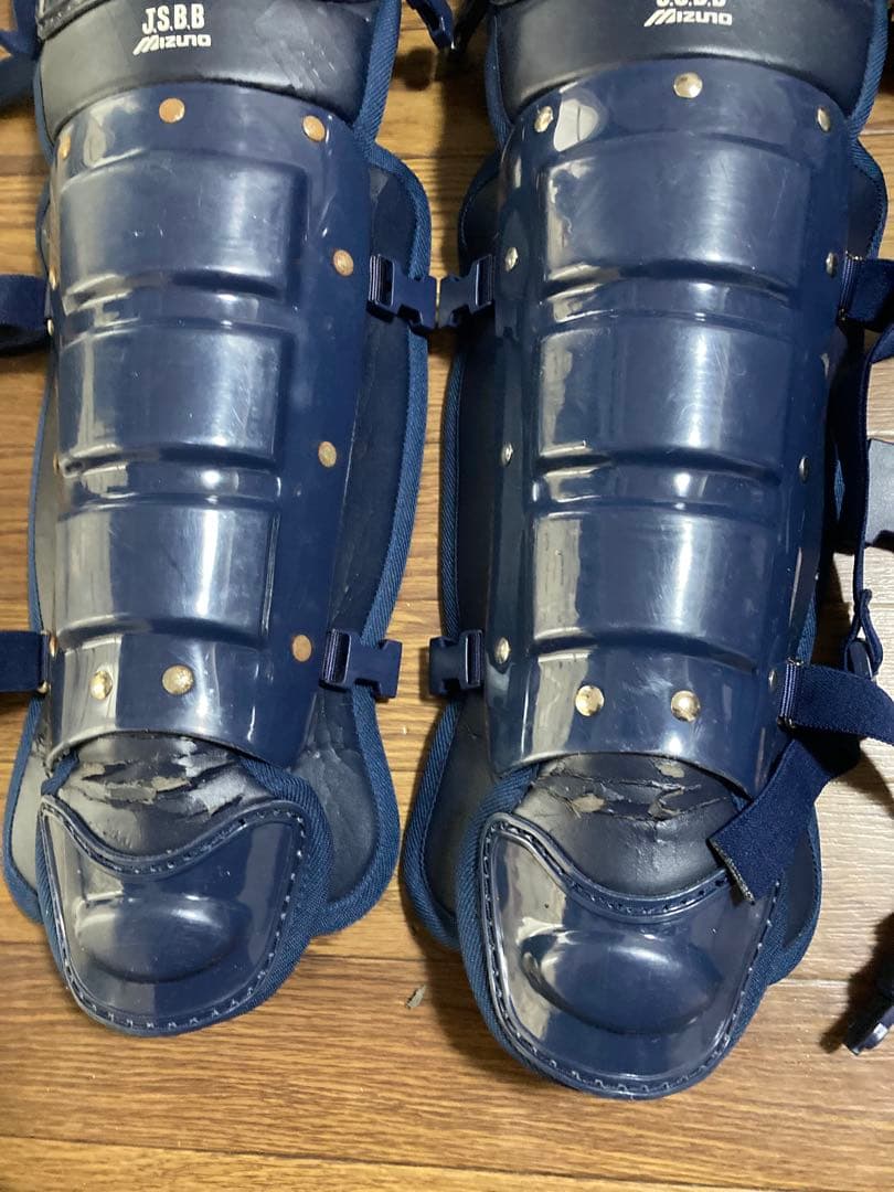 Mizuno JSBB キャッチャー用防具 ネイビー