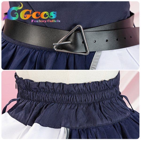 鈴木ヒナ 「藍の華」ライブ衣装　コスプレ衣装 ヒメヒナ HIMEHINA