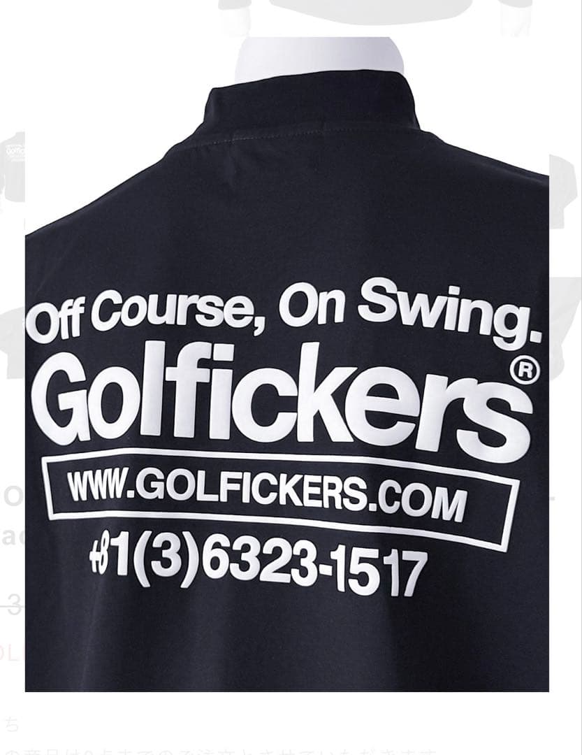 Golfickers モックネックワイド　シャツ　XL