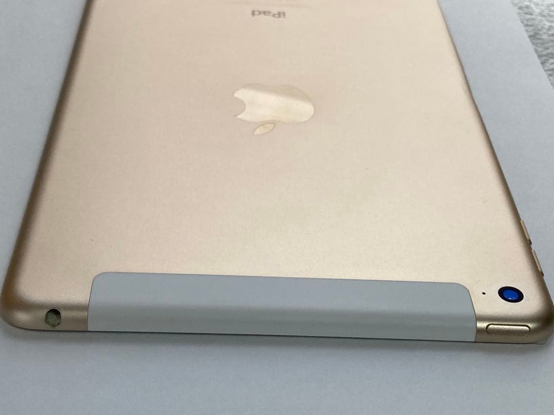 iPad mini4 Wi-Fi+セルラー64G ゴールドSIMフリー