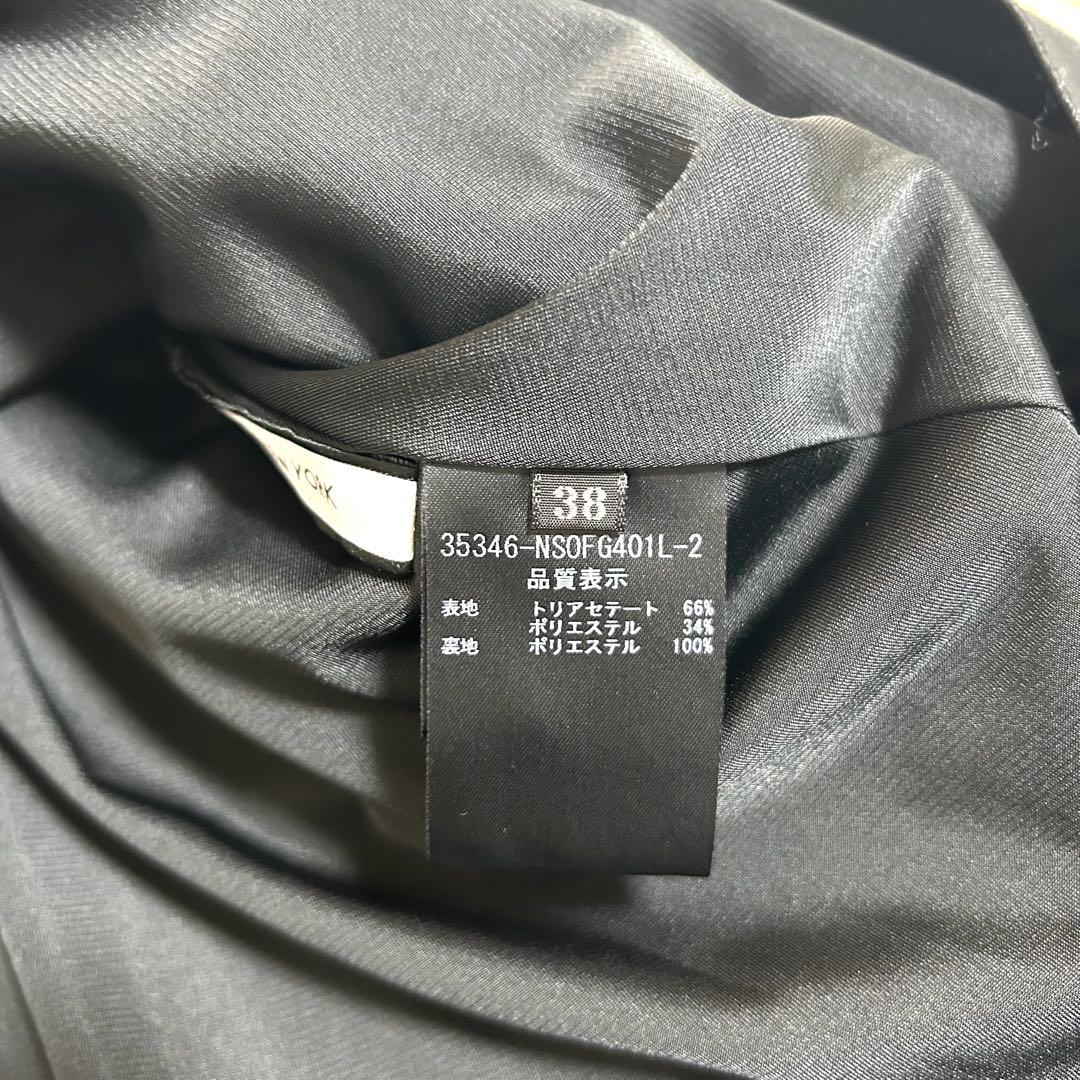 極美品✨春に◎定価6.7万 フォクシー ワンピース バロンドレス 38 黒