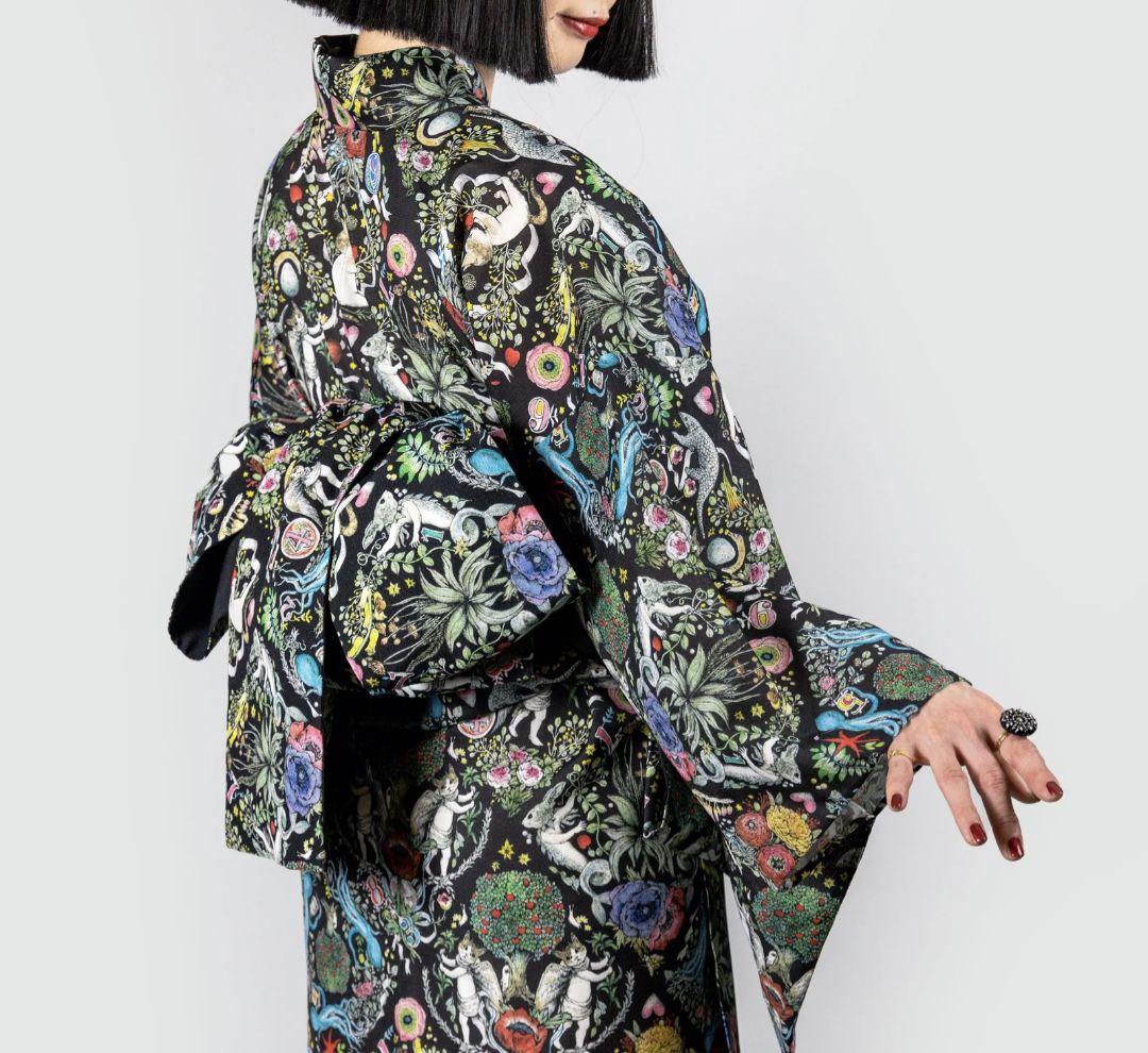 完売品　ヒグチユウコ半幅帯　浴衣