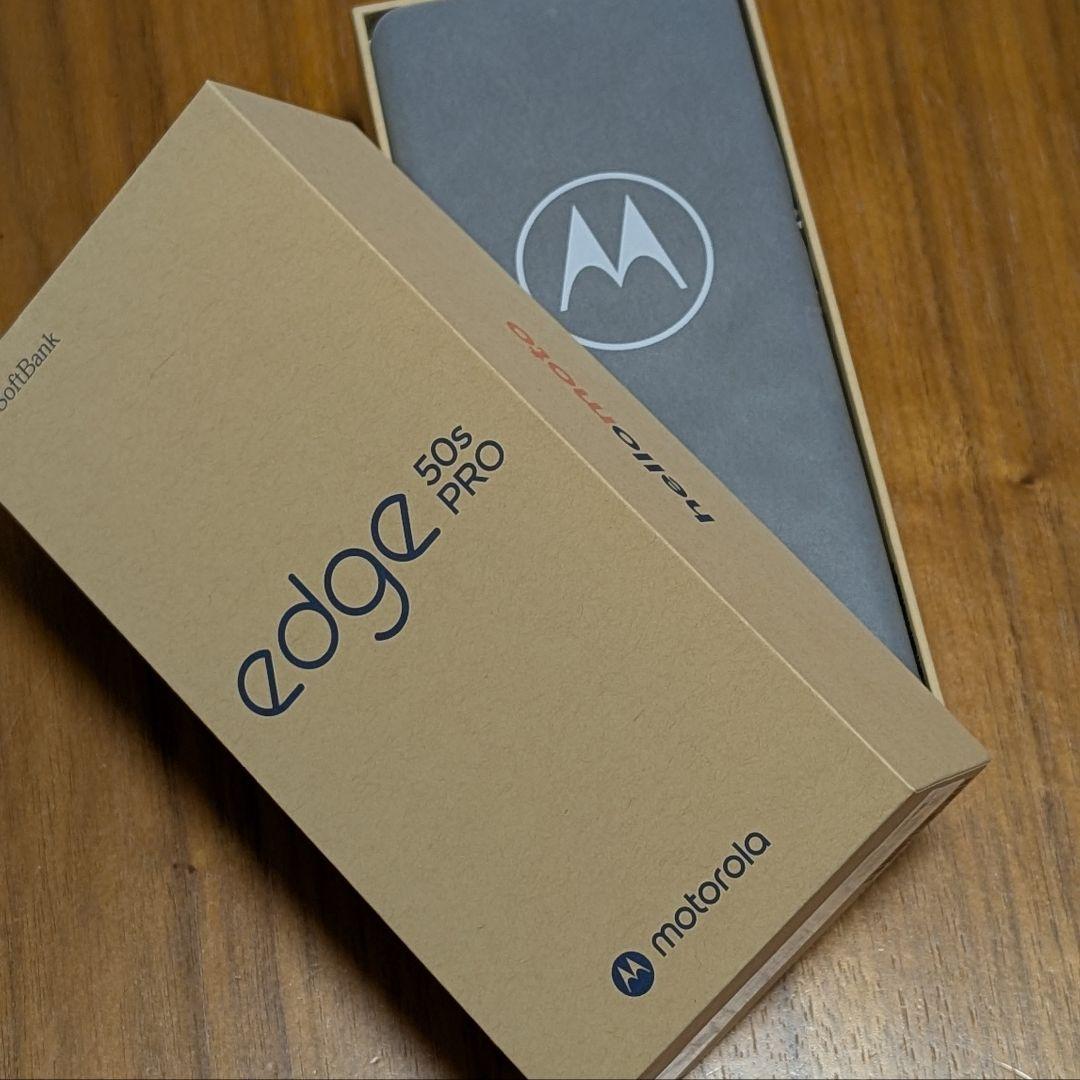 Motorola Edge 50s pro ブラックビューティー SIMフリー
