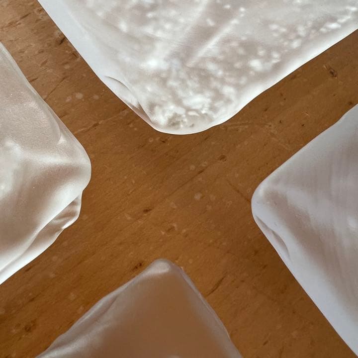 藤田喬平さん 作 手吹 四方皿