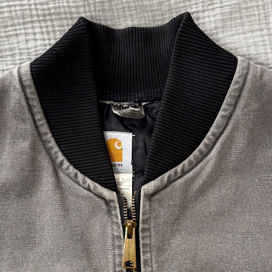 Carhartt カーハート ダックベスト USA製　V02 CMT グレー