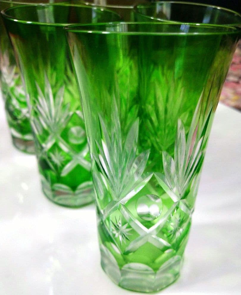 ♥オシャレな【豪華に８角切子グラス付】♥【２ステージ演出素敵な白長皿】ダブル4組