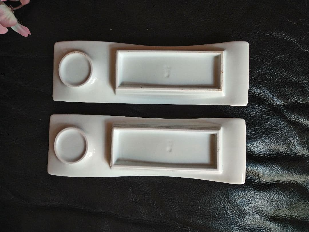 ♥オシャレな【豪華に８角切子グラス付】♥【２ステージ演出素敵な白長皿】ダブル4組