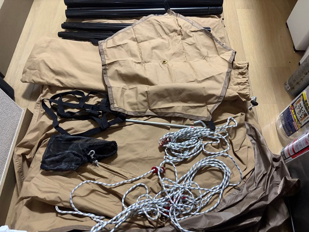 サーカスTC DX＋ キャンプテント フロントフラップ付き