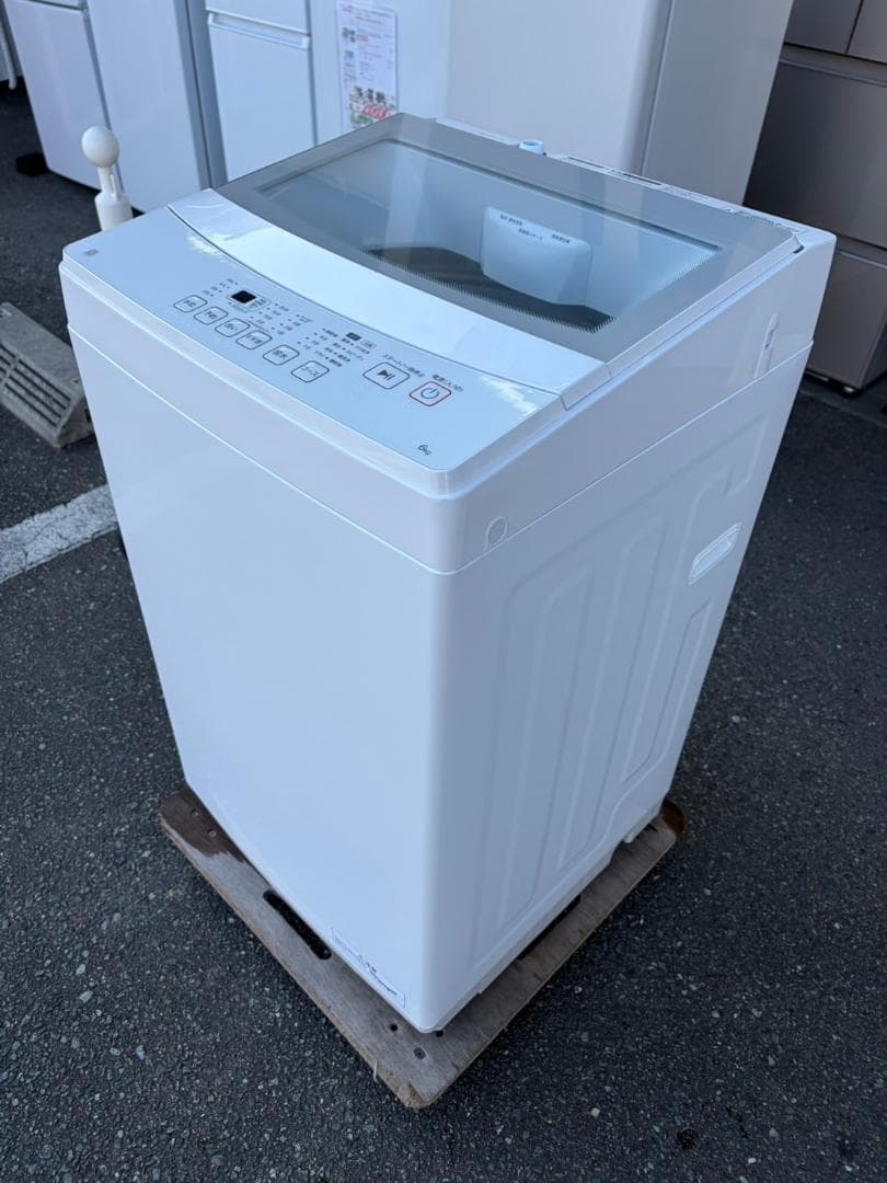 【福岡市限定】洗濯機 ニトリ 2024年 6kg【安心の3ヶ月保証】