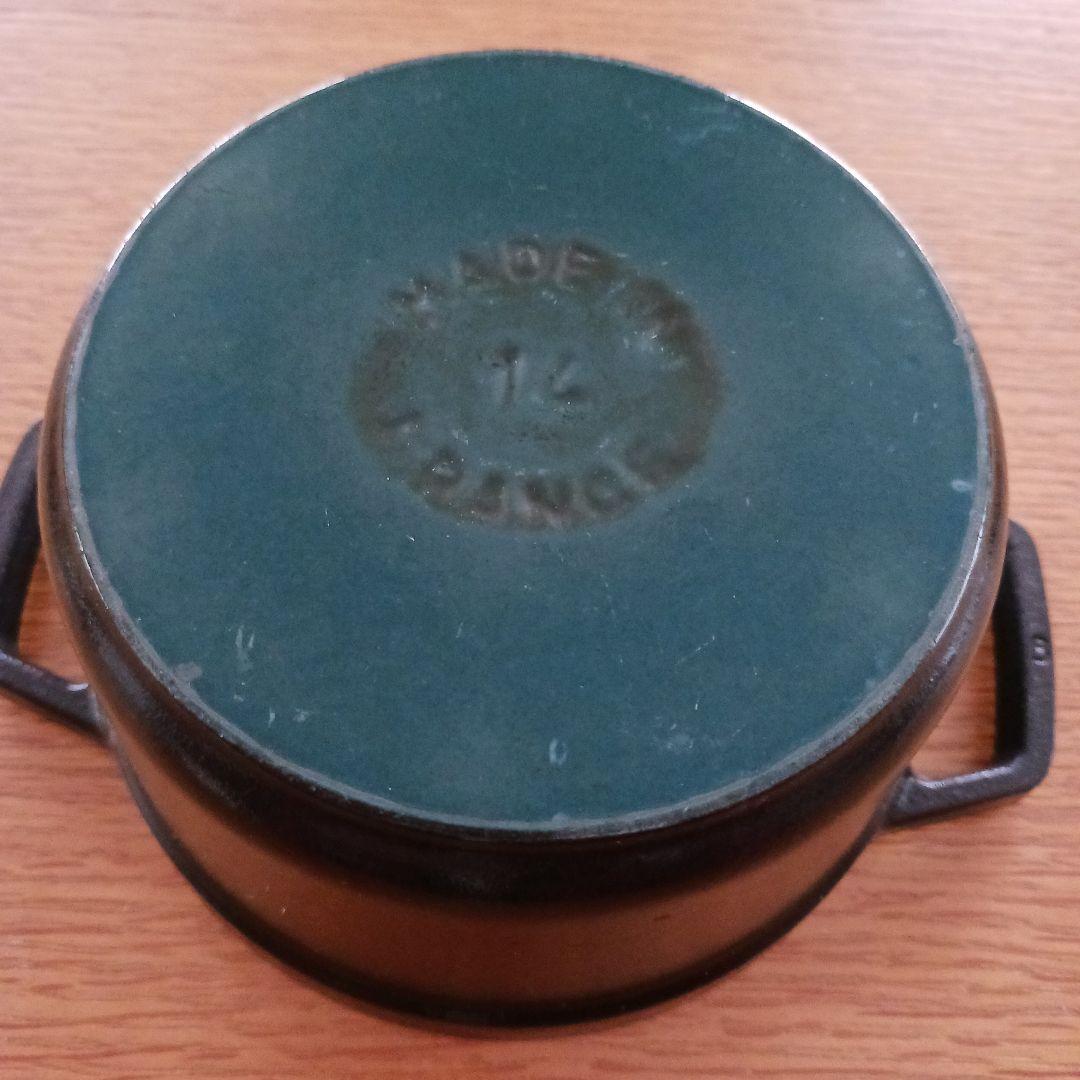 ストウブ ピコ・ココット ラウンド 14cm ブラック