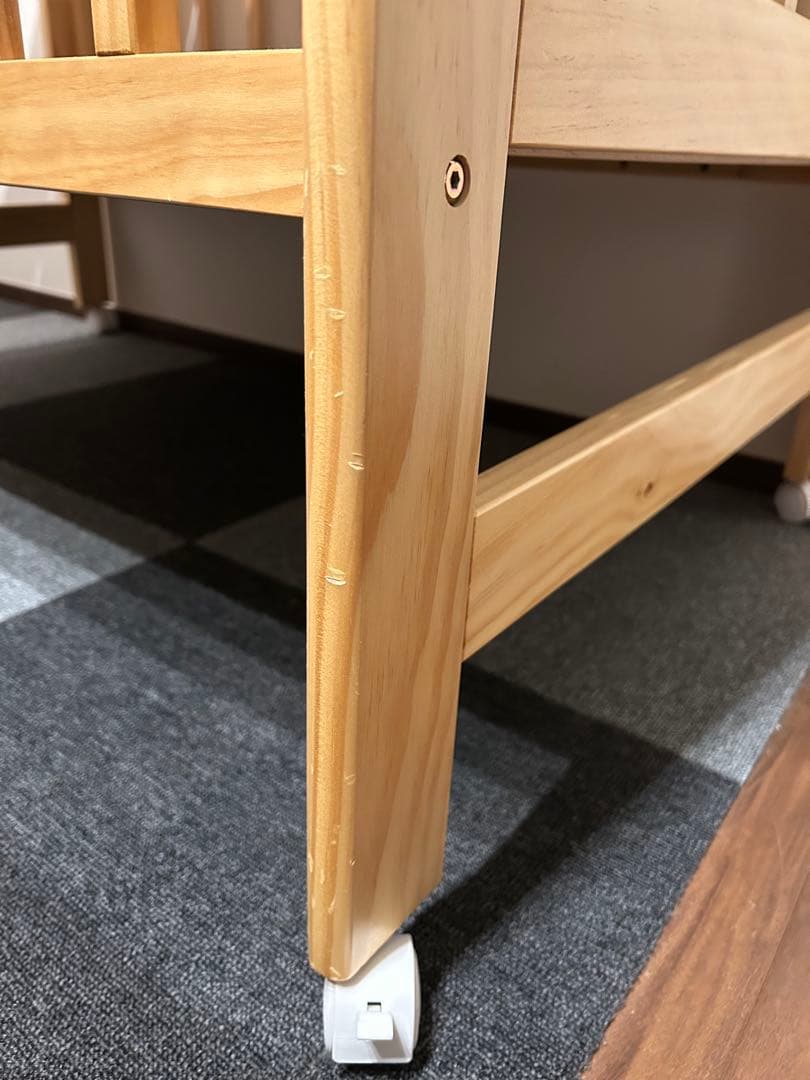 【美品】KATOJI ハイシートベビーベッド　連休限定値下げ！早い者勝ち！