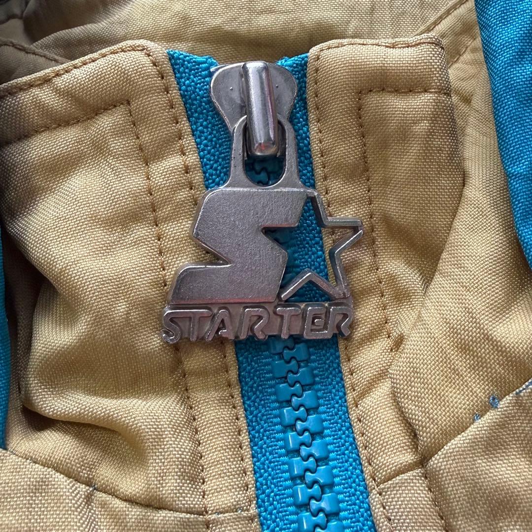 90's STARTER NFL JAGUARS 刺繍ロゴ アノラックパーカー