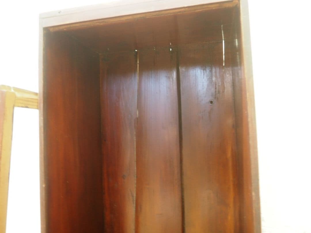 1148 ケンドン式　ガラスケース　飾り棚　ショーケース　レトロ　アンティーク